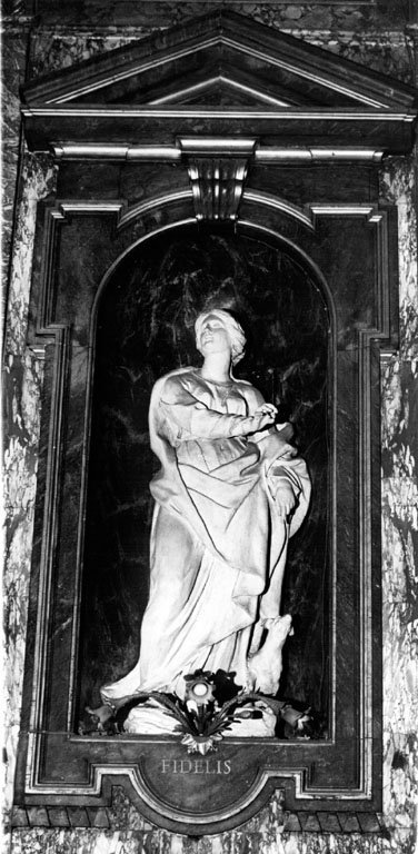 Fedelt&agrave; (statua) by Morelli Paolo (sec. XVII)